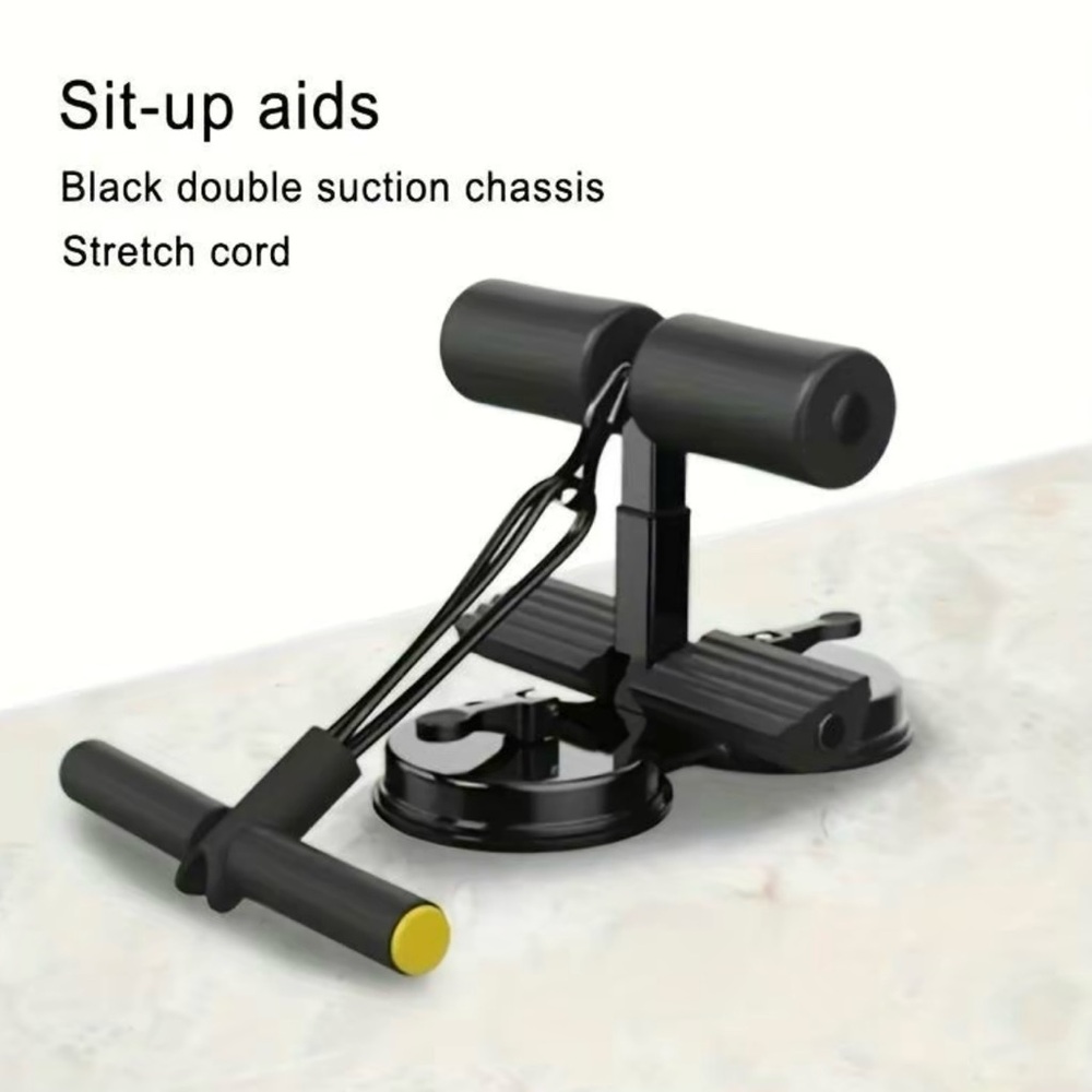 Black Sit-Up Aids with Double Suction Chassis